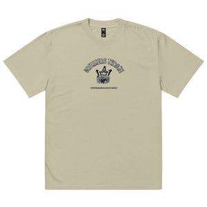 "Drummers Throne" Oversized Faded T-shirt