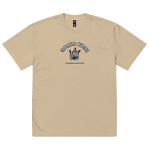 "Drummers Throne" Oversized Faded T-shirt